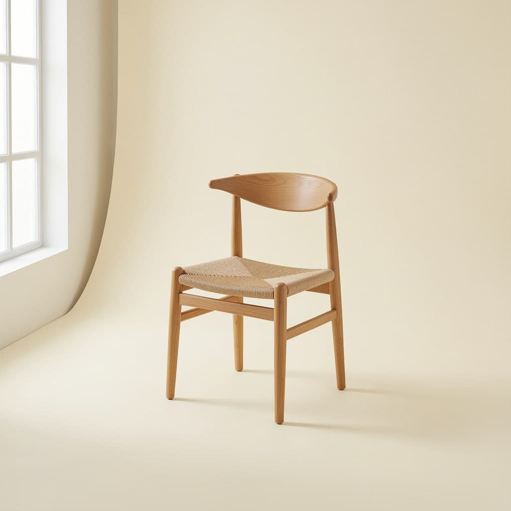 Linde Oak Dining Chair, image 1
